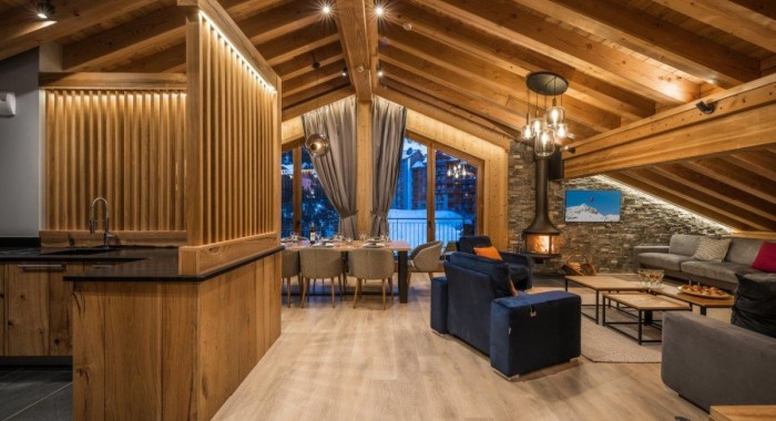 Penthouse Misha, Les Arcs: 1950 ski chalet, image 3